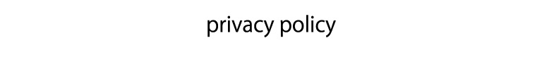 privacy policy